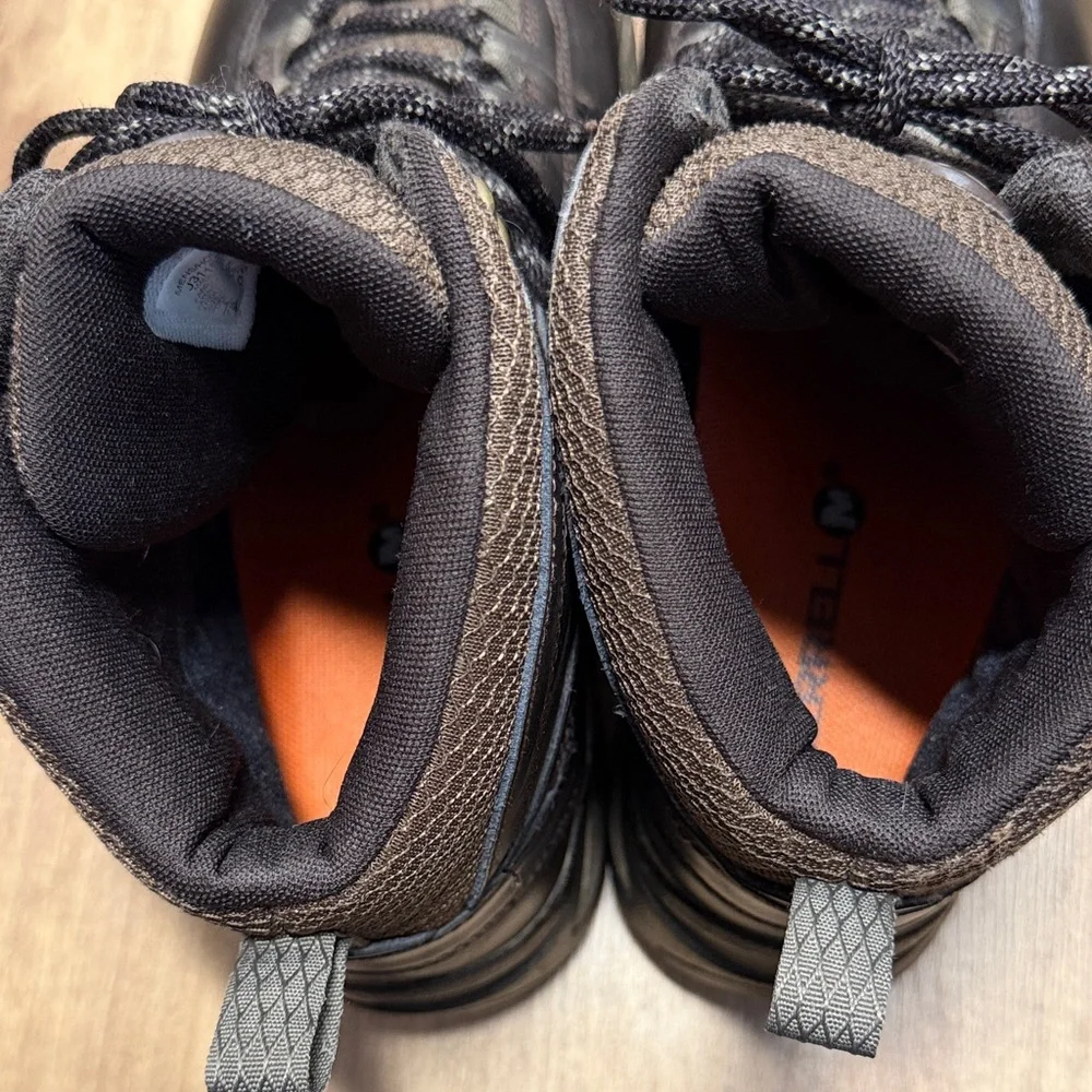 Merrell Vego Mid J311539C Waterproof Hiking Athletic Ankle Boots Brown Mens 9‎